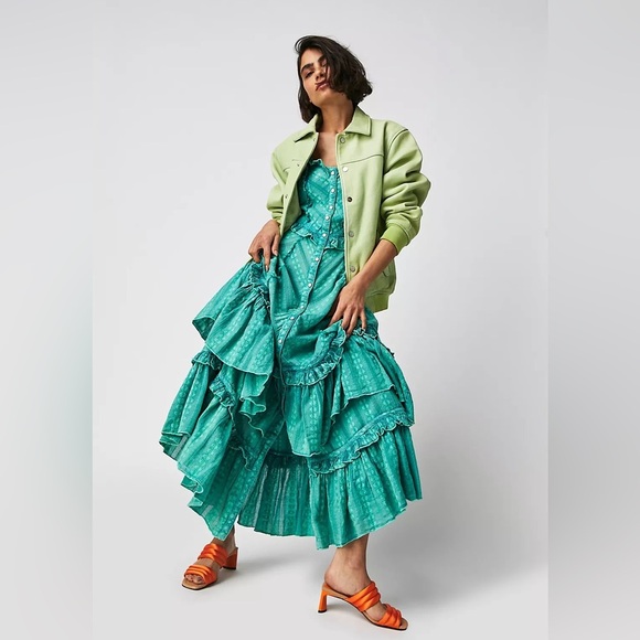 Free People Janie Maxi Dress Size Small NWT - Picture 1 of 17